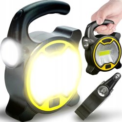 LATARKA robocza LED Mocna lampa warsztatowa z uchwytem stojąca na 3x AA LR6