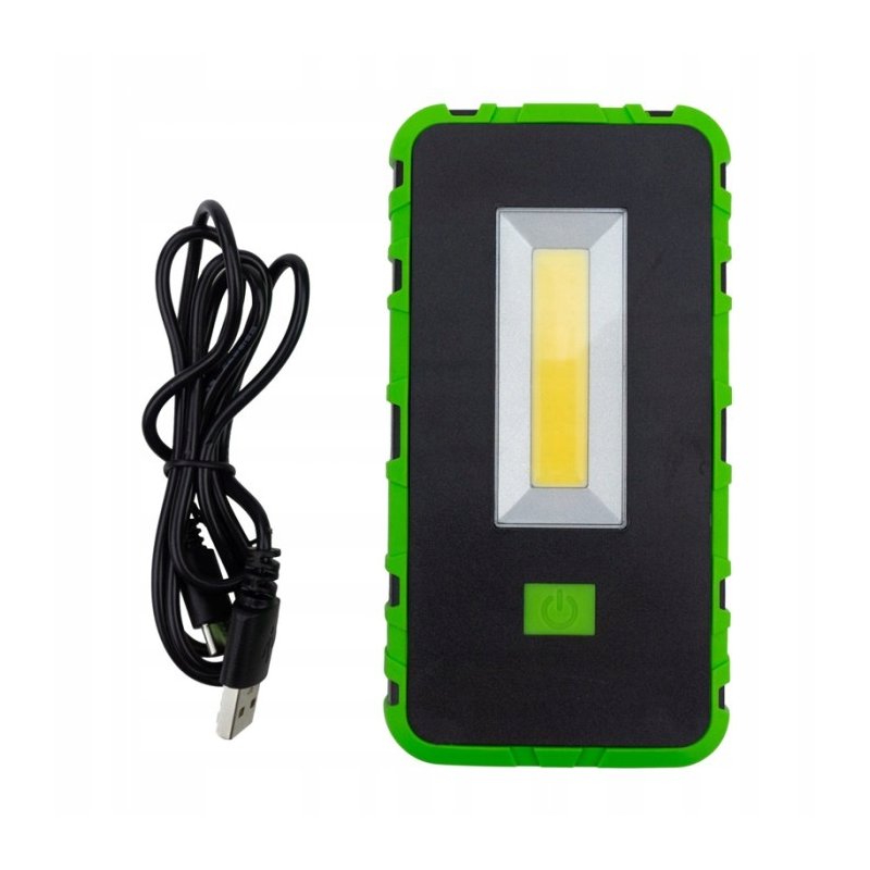 LAMPA LED WARSZTATOWA ROBOCZA LATARKA WIELOFUNKCYJNA 8W COB akumulatorowa