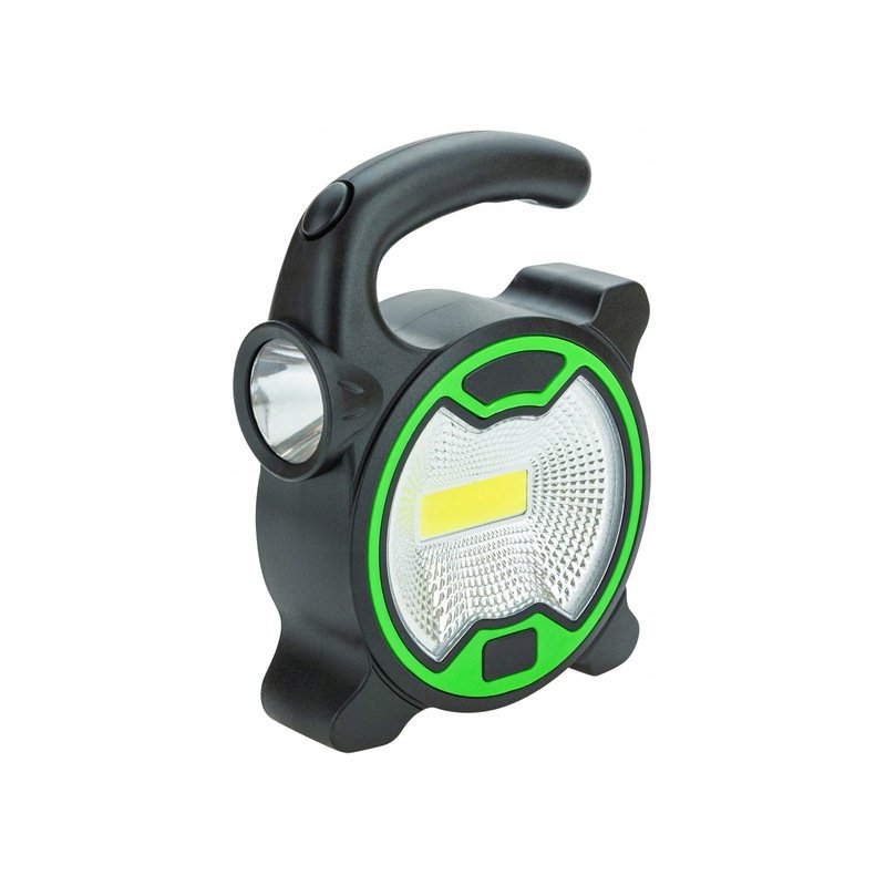 LATARKA robocza LED Mocna lampa warsztatowa z uchwytem stojąca na 3x AA LR6