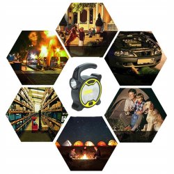 LATARKA robocza LED Mocna lampa warsztatowa z uchwytem stojąca na 3x AA LR6