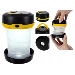 Latarka Lampa turystyczna Led 5W kempingowa 3x AA