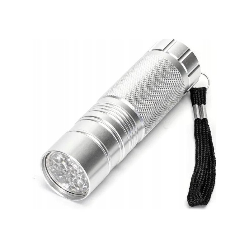 LATARKA ręczna KIESZONKOWA LED MIX kolorów na baterie LR03 AAA