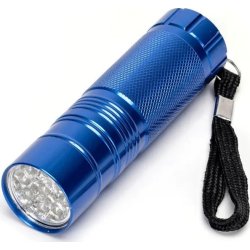 LATARKA ręczna KIESZONKOWA LED MIX kolorów na baterie LR03 AAA