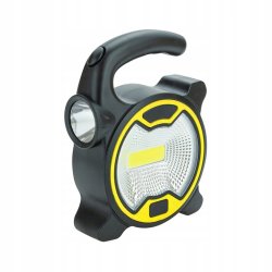 LATARKA robocza LED Mocna lampa warsztatowa z uchwytem stojąca na 3x AA LR6