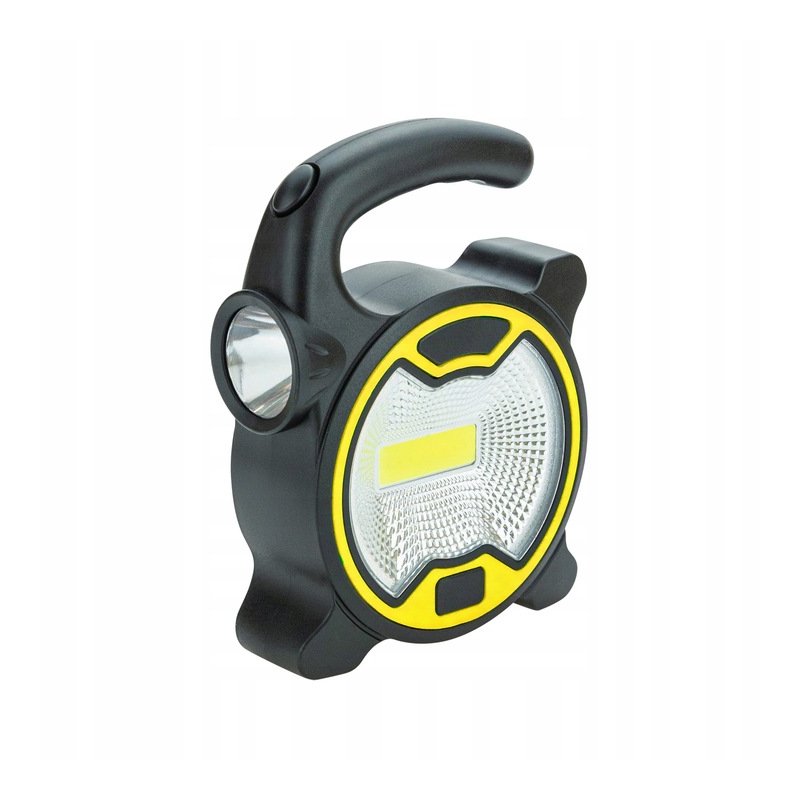 LATARKA robocza LED Mocna lampa warsztatowa z uchwytem stojąca na 3x AA LR6