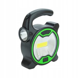 LATARKA robocza LED Mocna lampa warsztatowa z uchwytem stojąca na 3x AA LR6