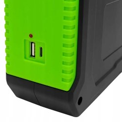 Lampa LED wielofunkcyjna Latarka solarna Ładowana aku micro USB z powerbank