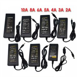 ZASILACZ DESKTOP WTYCZKOWY IMPULSOWY 12V 6A 72W kabel DC do Taśm LED RGB