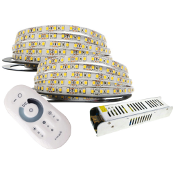 ZESTAW taśma LED 2835 IP20 10M Biała DZIENNA DOTYK