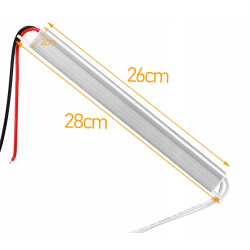 Zasilacz 12V 36W 3A wodoodporny do taśm LED IP67