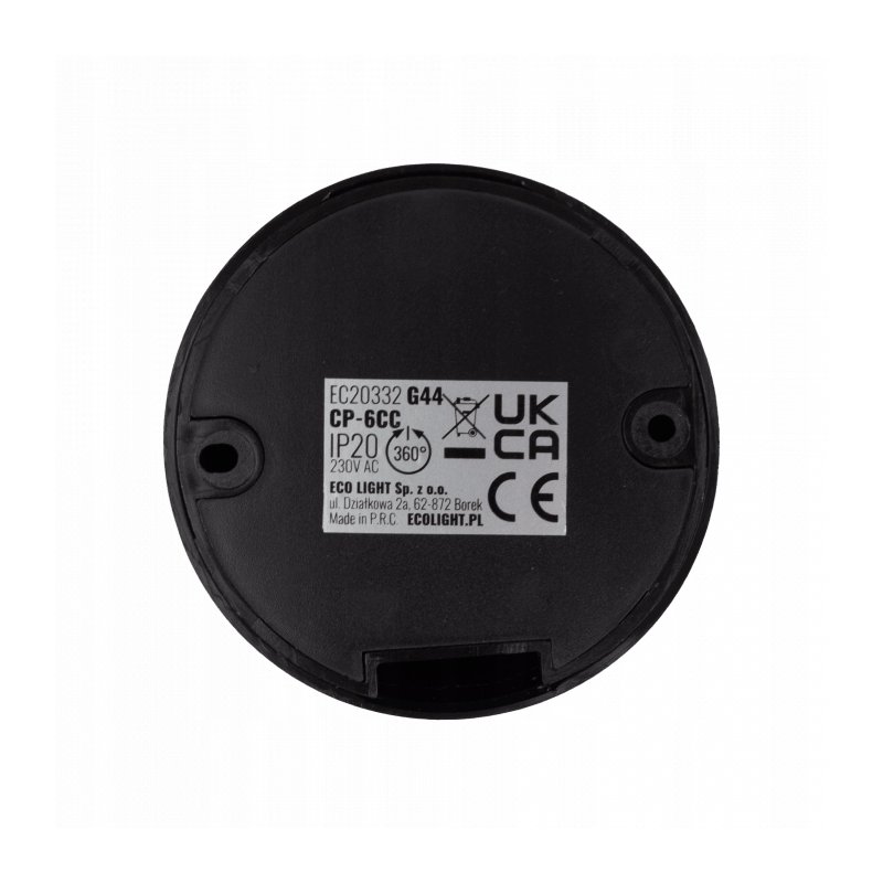 Czujnik ruchu Czujka zmierzchu sensor PIR natynkowy montażowy mały 230V