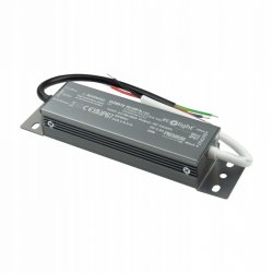 ZASILACZ HERMETYCZNY PREMIUM 12V 30W 2,5A wodoodporny IP67 do LED 3lata gw.