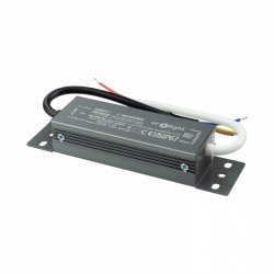 ZASILACZ HERMETYCZNY PREMIUM 12V 20W 1,66A wodoodporny IP67 do LED 3lata gw