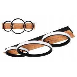 LAMPA SUFITOWA ŻYRANDOL Plafon MODERN LED Wisząca 25W barwa NEUTRALNA