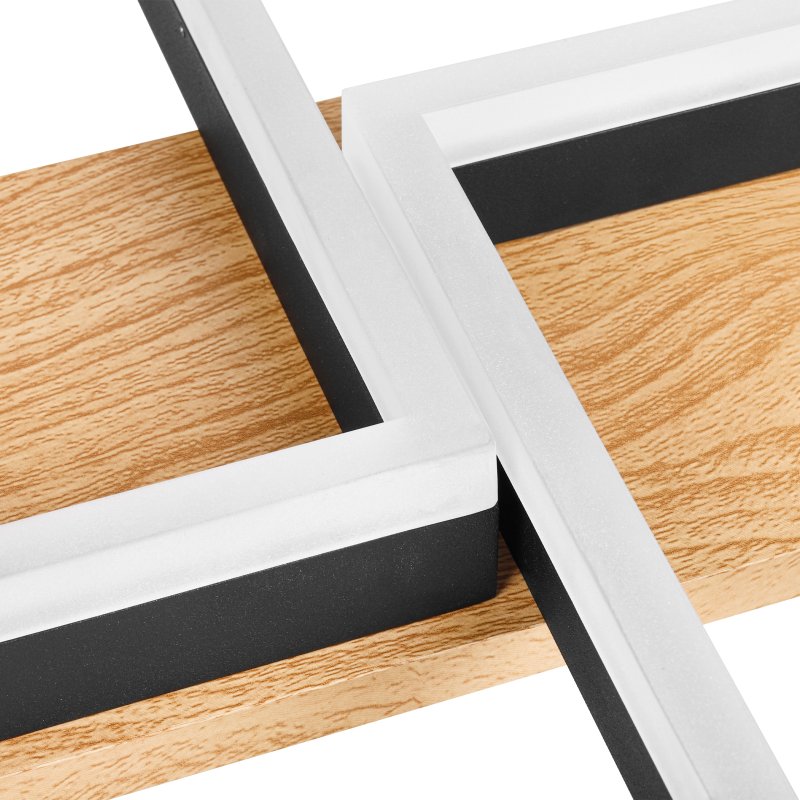 LAMPA SUFITOWA ŻYRANDOL Plafon MODERN LED Wisząca 70W 3 barwy CCT na PILOT