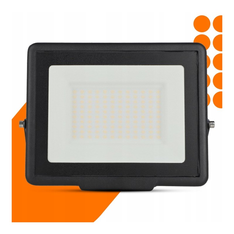 Naświetlacz halogen lampa robocza LED SLIM 100W NW Barwa NEUTRALNA sl