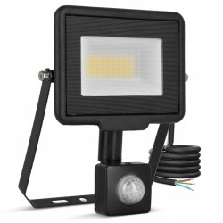 Naświetlacz halogen lampa robocza LED 30W z czujnikiem PIR NEUTRALNA sl