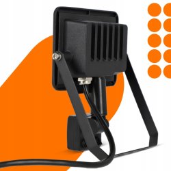 Naświetlacz halogen lampa robocza LED 30W z czujnikiem PIR NEUTRALNA sl