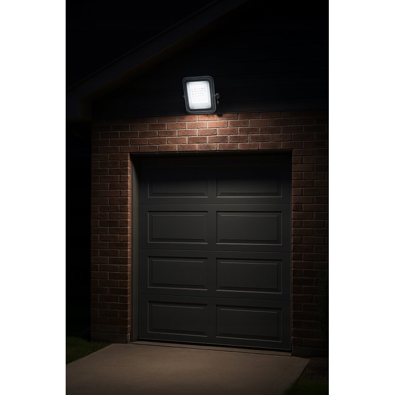 Halogen LED Naświetlacz Lampa 50W 4500lm Premium Reflektor Zewnętrzny 4000K