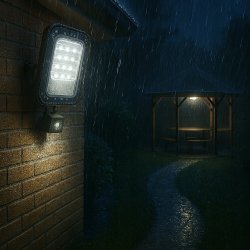 Halogen LED Z Czujnikiem Ruchu Naświetlacz Lampa 30W 2700lm Premium Czujka