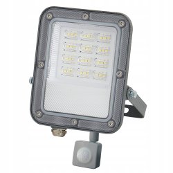 Halogen LED Z Czujnikiem Ruchu Naświetlacz Lampa 30W 2700lm Premium Czujka