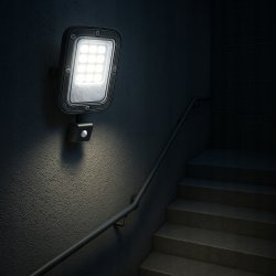 Halogen LED Z Czujnikiem Ruchu Naświetlacz Lampa 30W 2700lm Premium Czujka