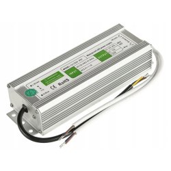 Zasilacz 12V 120W 10A wodoodporny do taśm LED IP67 hermetyczny metal