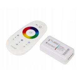 ZESTAW Taśma LED z białym 20m RGBW + Pilot RF DOTYK