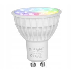 Żarówka LED MiLight FUT103 GU10 4W RGB+CCT smart strefowa Sterownaie RF
