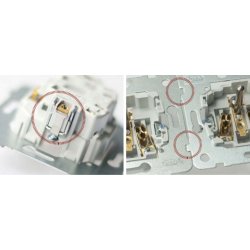 GNIAZDO gniazdko PODWÓJNE z/Uz OSPEL ARIA BIAŁE