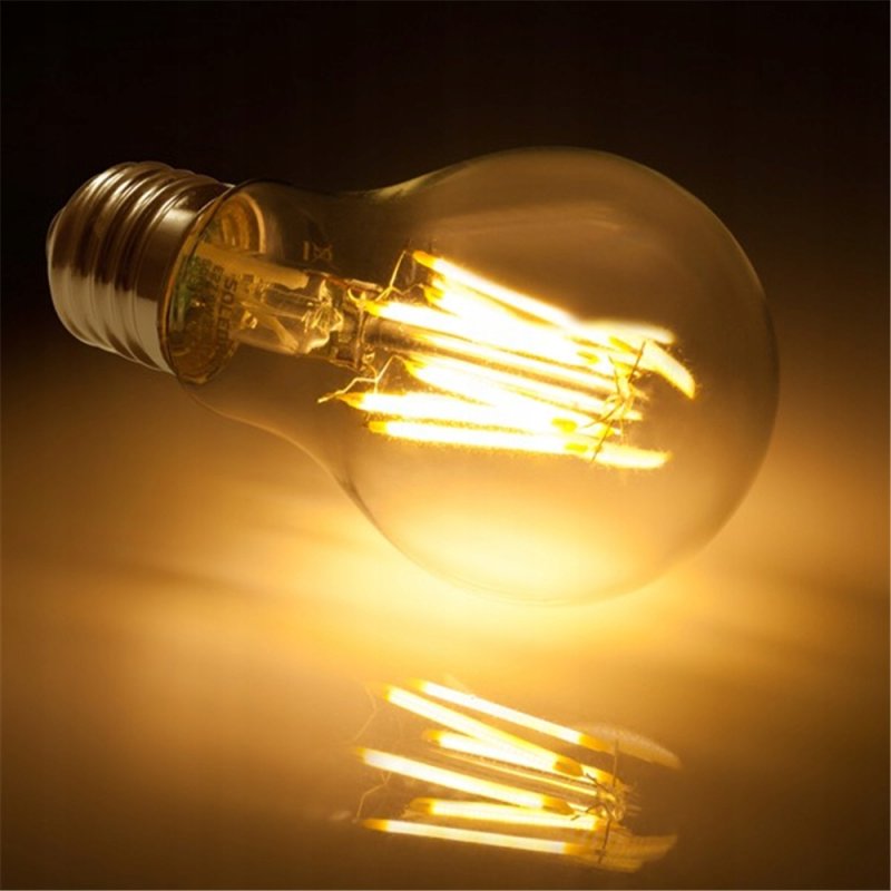 ŻARÓWKA E27 LED FILAMENT 8W EKSTRA CIEPŁA EDISON