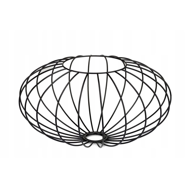 Lampa stojąca podłogowa loft na led E27 stała gięta z kloszem drut 150cm