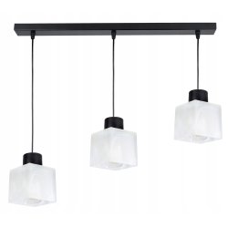 LAMPA sufitowa wisząca ZWIS E27 ŻYRANDOL Szklany 3