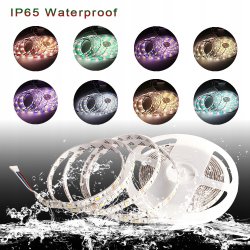 Taśma LED 5050 300 LED IP65 5m - RGBW + NW Neutral