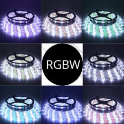 Taśma LED 5050 300 LED IP65 5m - RGBW + NW Neutral