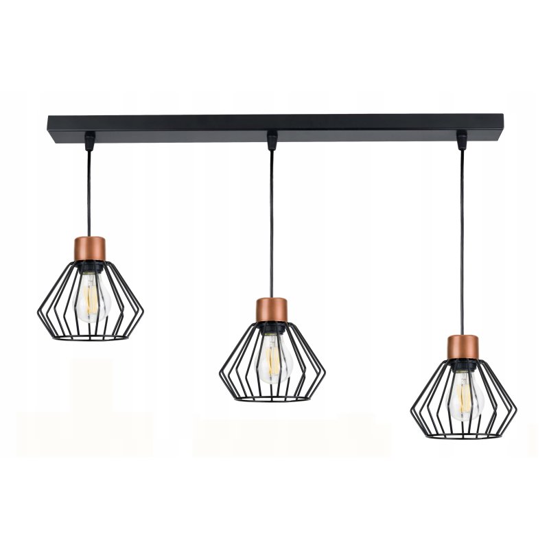 LAMPA WISZĄCA SUFITOWA ŻYRANDOL ZWIS BRYLANT DRUT