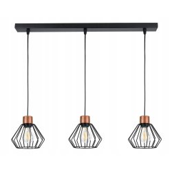 LAMPA WISZĄCA SUFITOWA ŻYRANDOL ZWIS BRYLANT DRUT