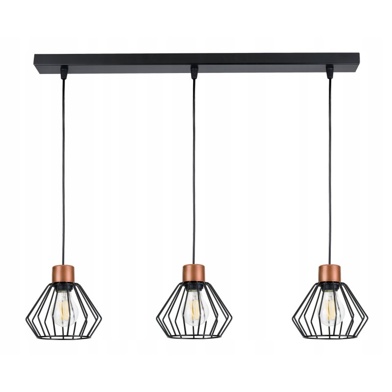 LAMPA WISZĄCA SUFITOWA ŻYRANDOL ZWIS BRYLANT DRUT