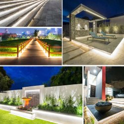 Taśma LED COB 24V 480 CW 6000K 10W/m IP68 5m do sauny basenu oczka wodnego