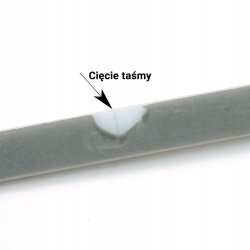 Taśma LED COB 24V 480 CW 6000K 10W/m IP68 5m do sauny basenu oczka wodnego