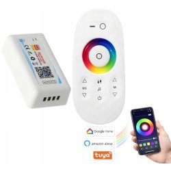 Sterownik Kontroler do taśm LED RGB WiFi Android ALEXA TUYA Google PILOT RF