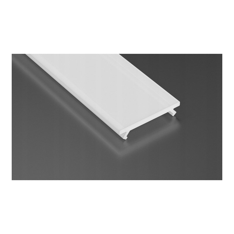 2m Profil aluminiowy nawierzchniowy typ Y wysoki głęboki + Klosz