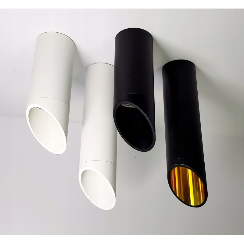 OPRAWA NATYNKOWA SKOŚNA Spot TUBA 22cm LED GU10