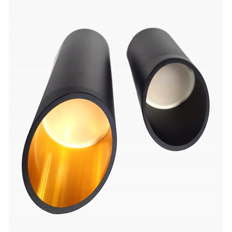 OPRAWA NATYNKOWA SKOŚNA Spot TUBA 22cm LED GU10