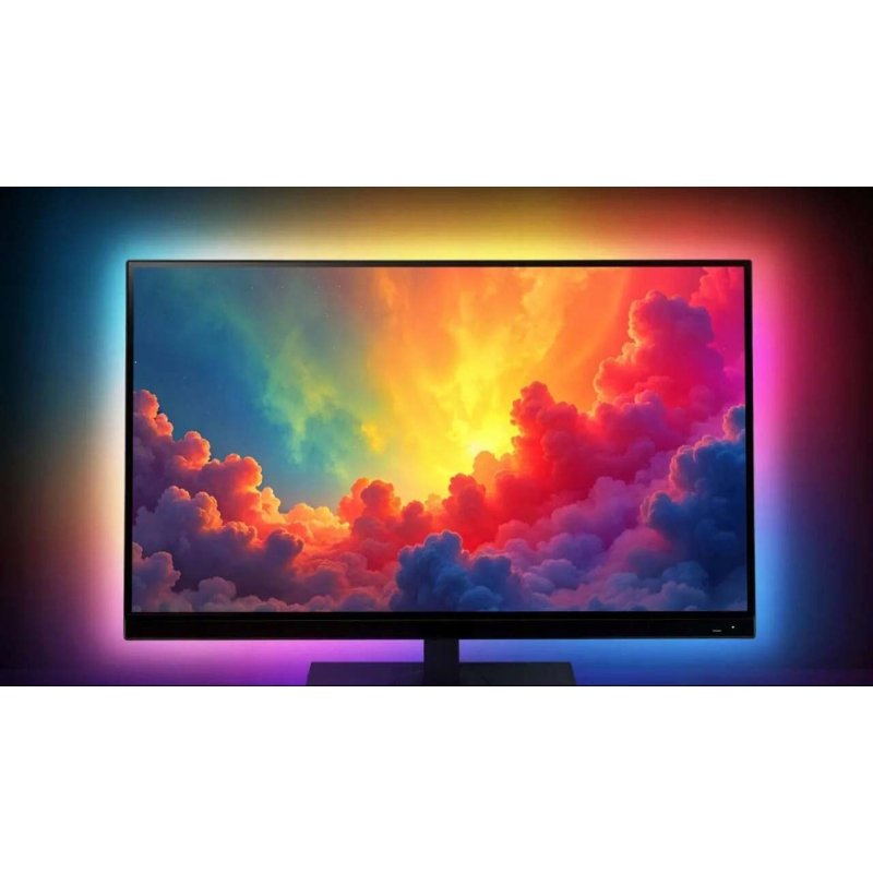 Ambilight TV 55 4K HDMI 2.0 Ambiente na Wi-Fi Smart Live TUYA LED RGB