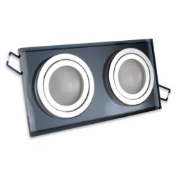 OPRAWA PODWÓJNA HALOGENOWA RUCHOMA SZKLANA +GU10