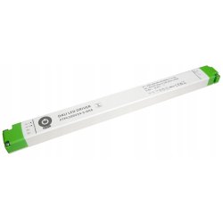 ZASILACZ MEBLOWY PROFSJONALNY PŁASKI SLIM 24V 100W 4,16A IP20 do taśm LED