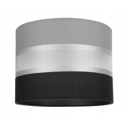 LAMPA KINKIET ścienny STAŁY E27 Abażur paski 20cm