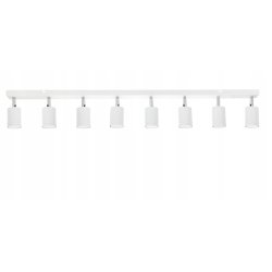 LAMPA SUFITOWA SPOT TUBA OPRAWA REGULOWANA BELKA 100CM SZYNA NA 8 GU10 230V