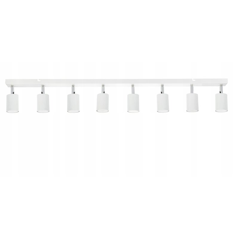 LAMPA SUFITOWA SPOT TUBA OPRAWA REGULOWANA BELKA 100CM SZYNA NA 8 GU10 230V